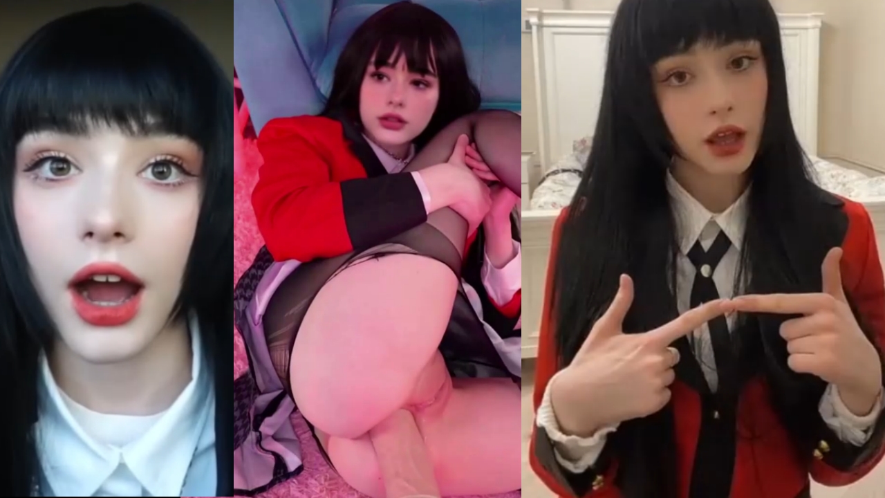 Fake Dasha Taran As Yumeko Jabami Cosplay Pleasure