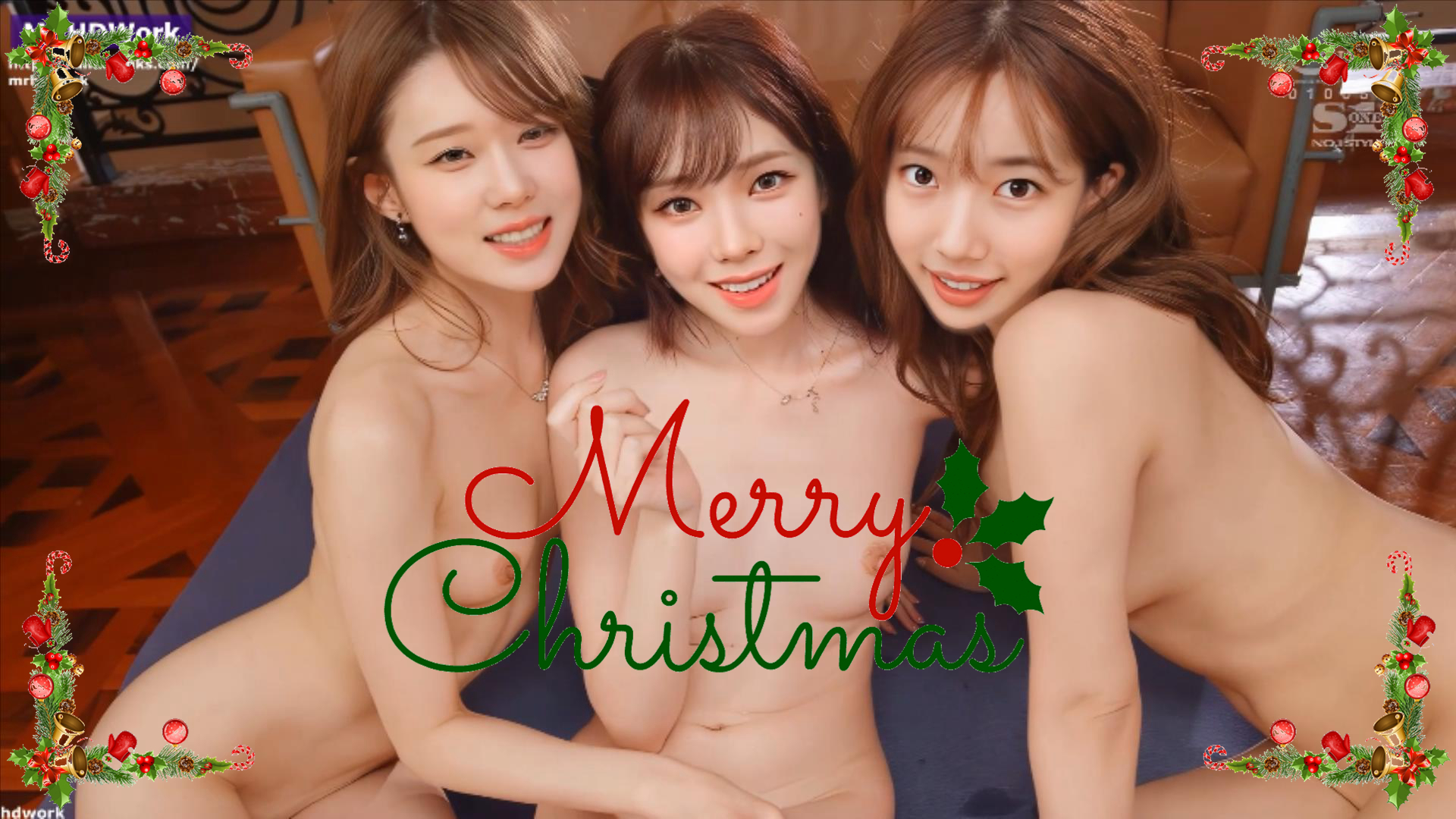 Christmas.2023.G8.Fake Karina + Winter + Suzy Full Video: 14:45 mins 2.64G [POV.4P]