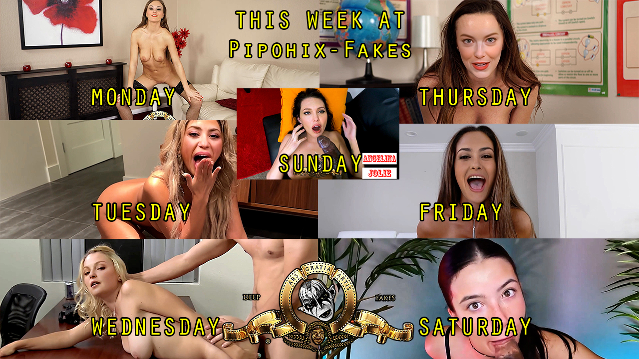 This Week Pipohix: Kate,Shakira,Katherine,Emma,Salma,Charli & Angelina