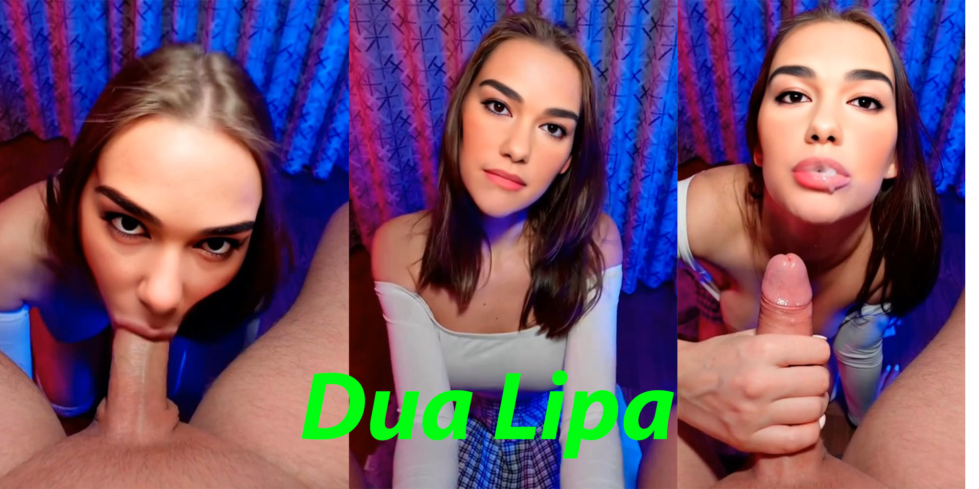 Dua Lipa Amazing blowjob Remastered (full version)