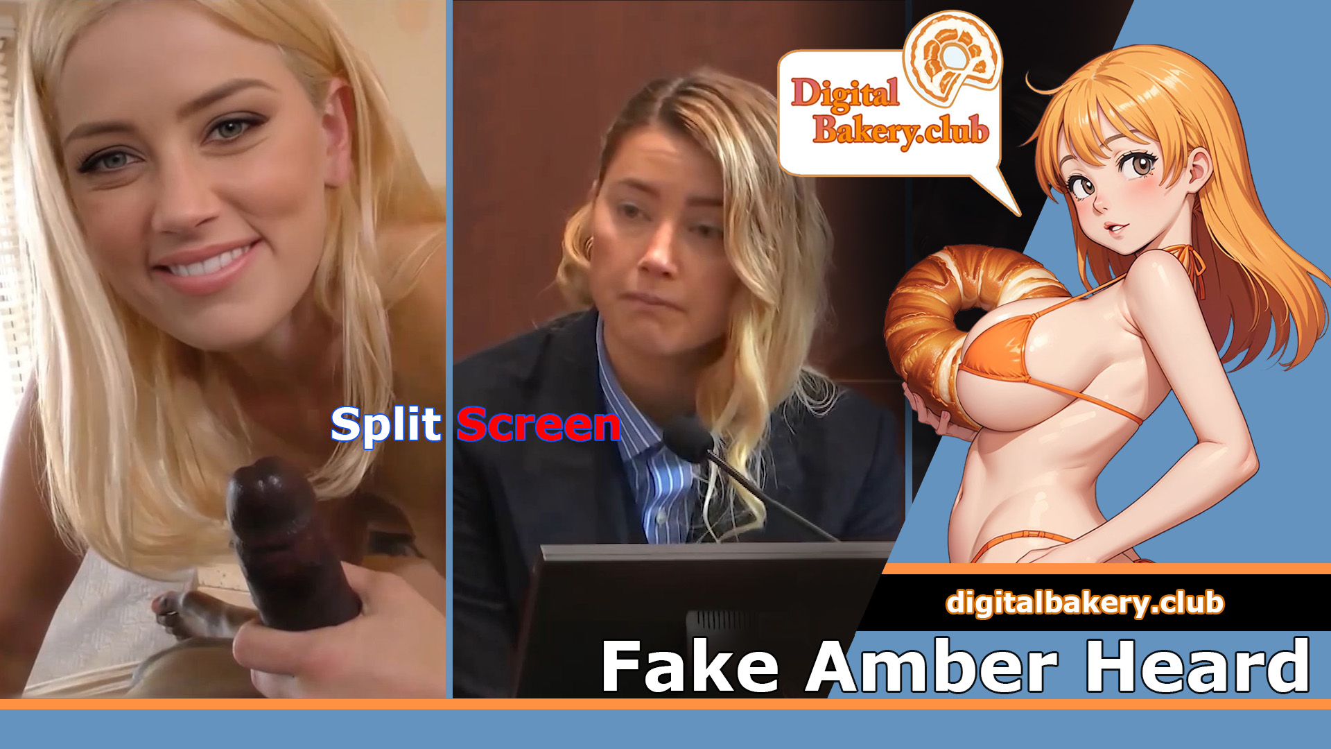 Fake Amber Heard (trailer) - 10.13.2024 / Split Screen / Free Download