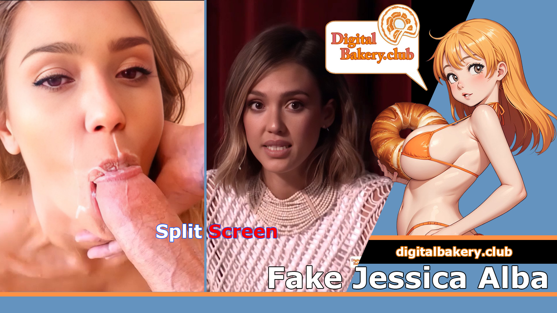 Fake Jessica Alba (trailer) - 10.20.2024 / Split Screen / Free Download