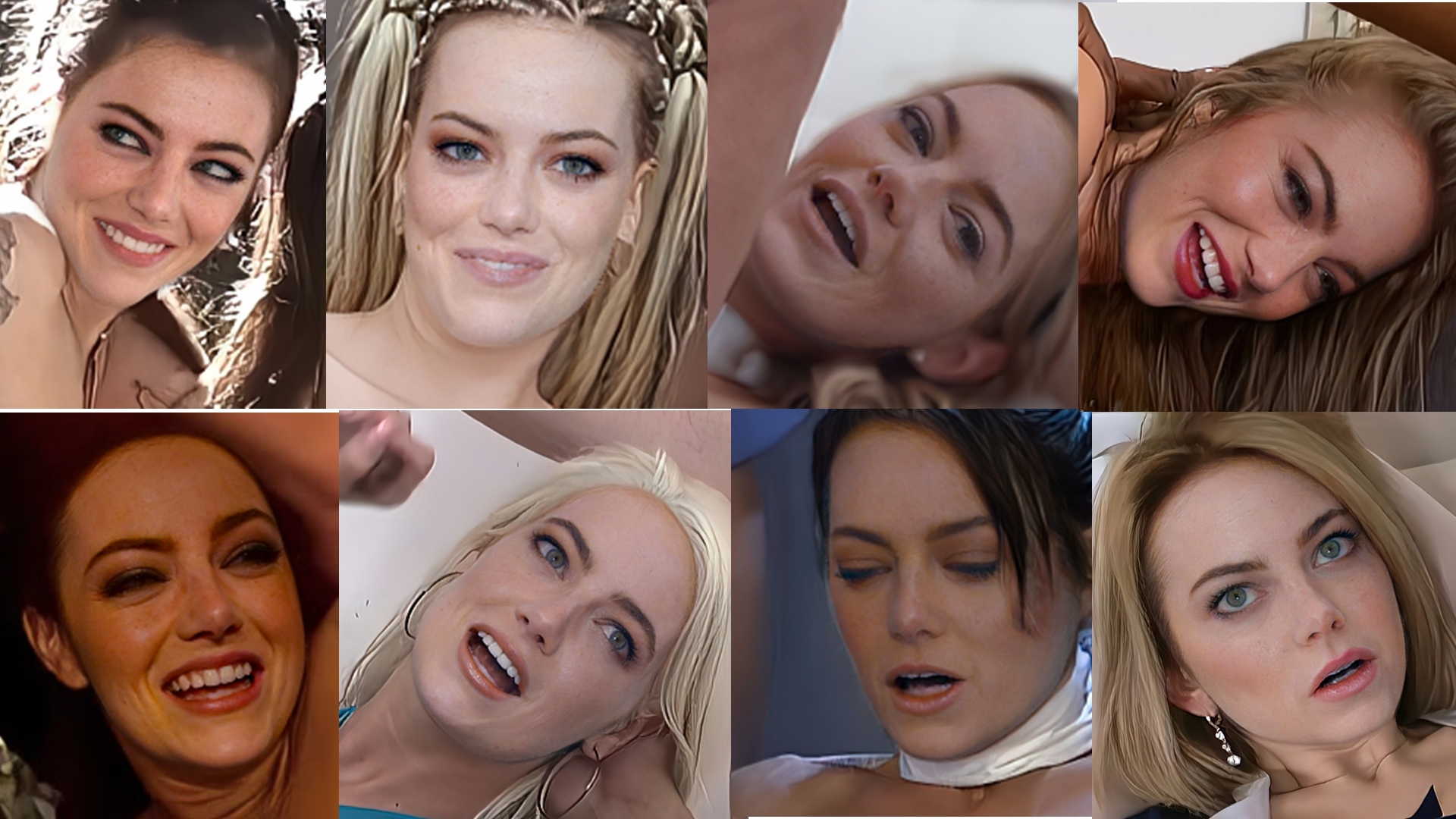 emma stone 5000 clips series (emma01).Work in progress.