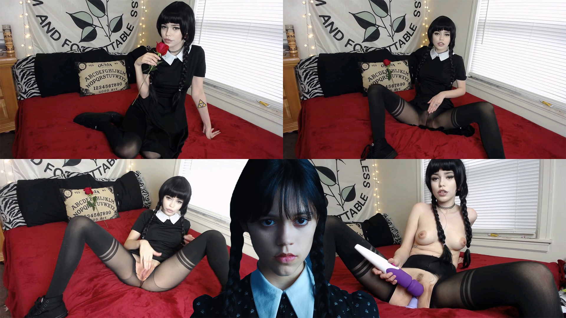 Jenna Ortega - Wednesday Addams - deepfake preview