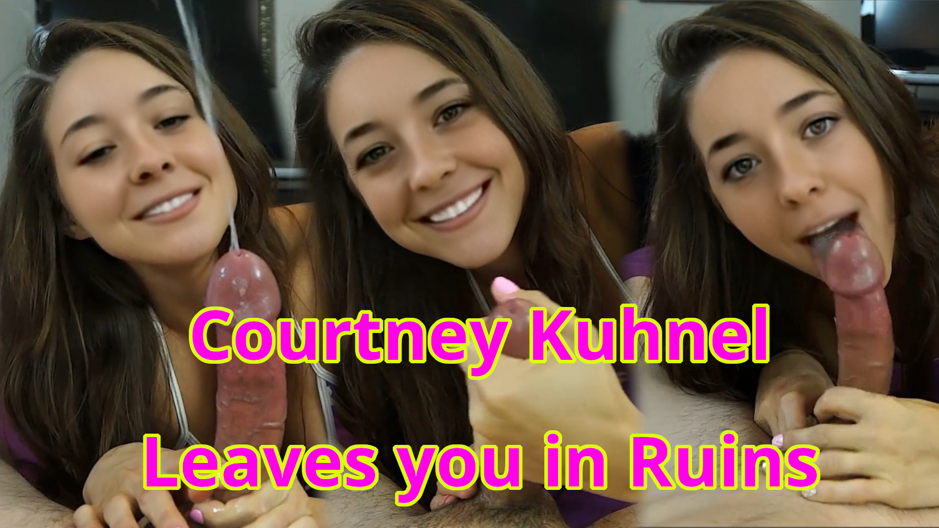 Courtney Kuhnel leaves you in ruins! 900 Tokens only