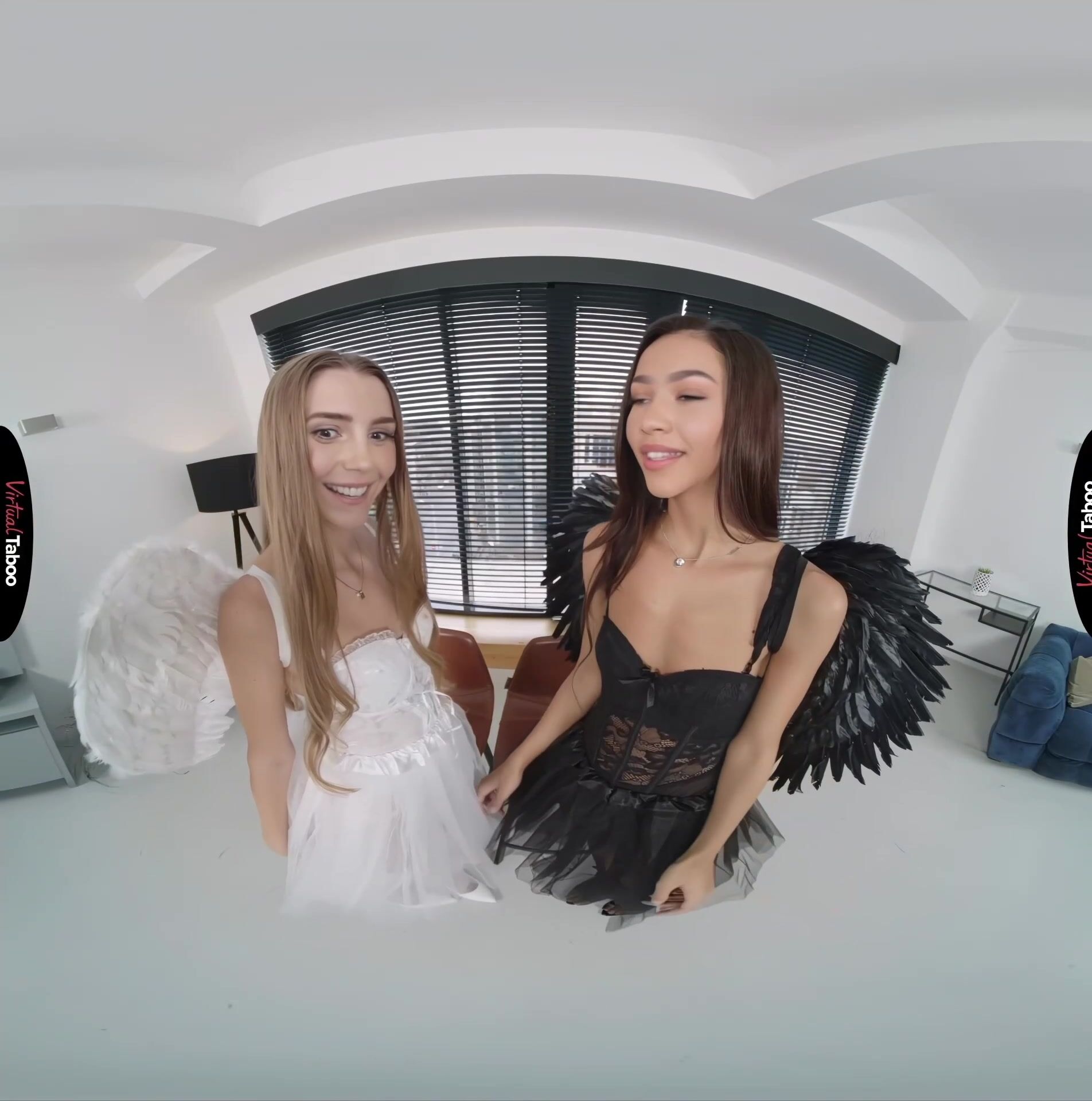 Emma Watson and Zendaya Angels Tease (non vr version)