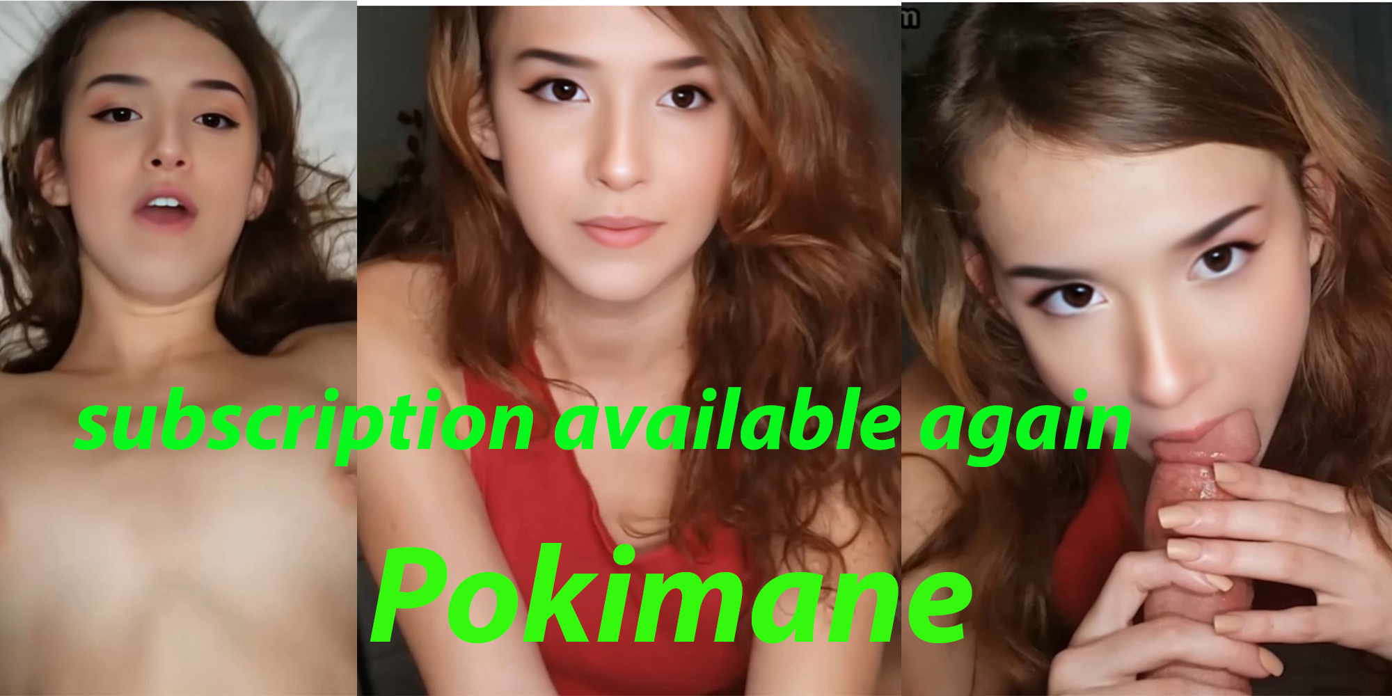 Pokimane sleeps with you (full version)