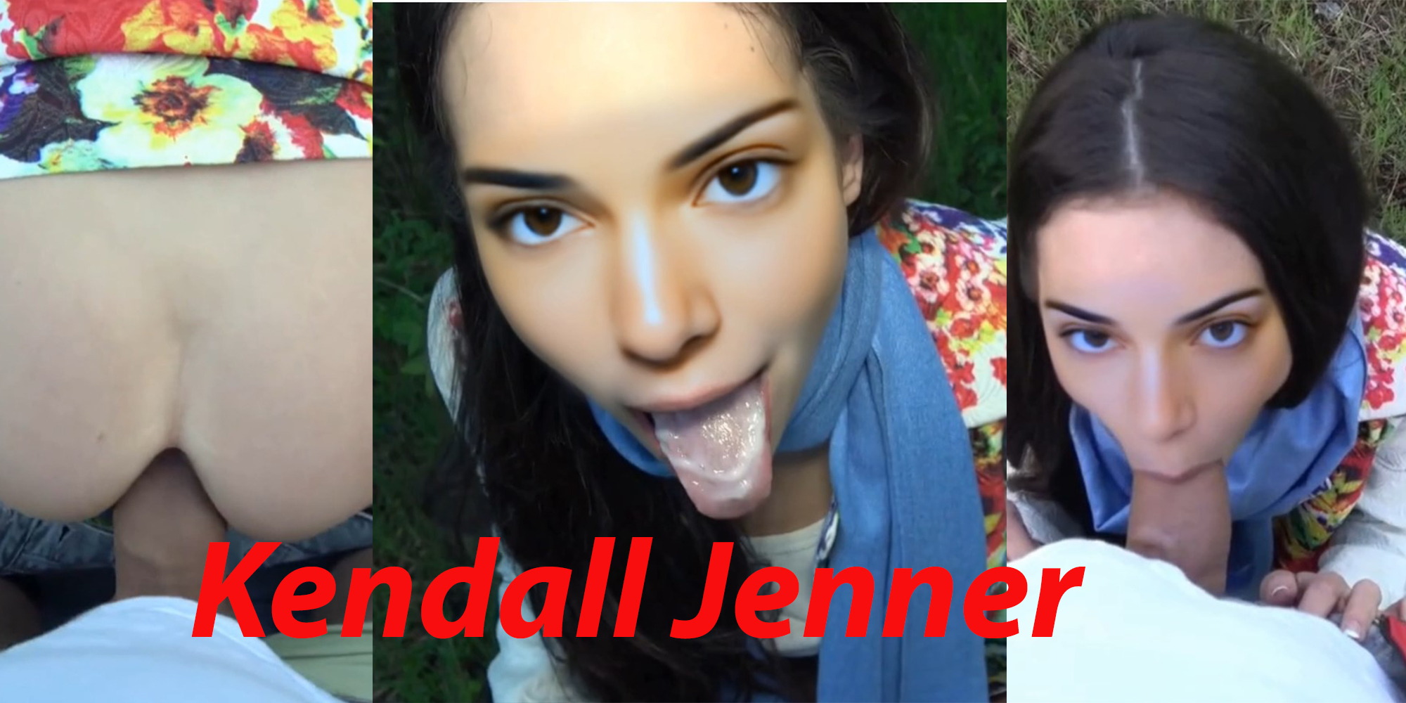 Kendall Jenner gets fucked in public (full version)